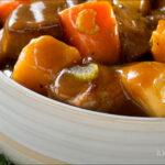 bison and vegetable stew