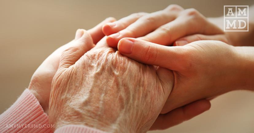 Holding hands -The Connection Between Gut Health and Alzheimers Disease - Amy Myers MD®