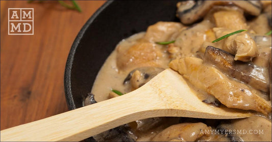 Chicken and Mushroom Stroganoff