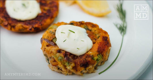 Paleo Baked Salmon Patties