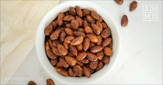 Sweet & Spicy Roasted Almonds