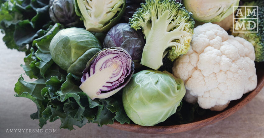 Brussels Sprouts, Broccoli, Cauliflower and Kale - Do Cruciferous Vegetables Cause Thyroid Problems - Amy Myers MD®