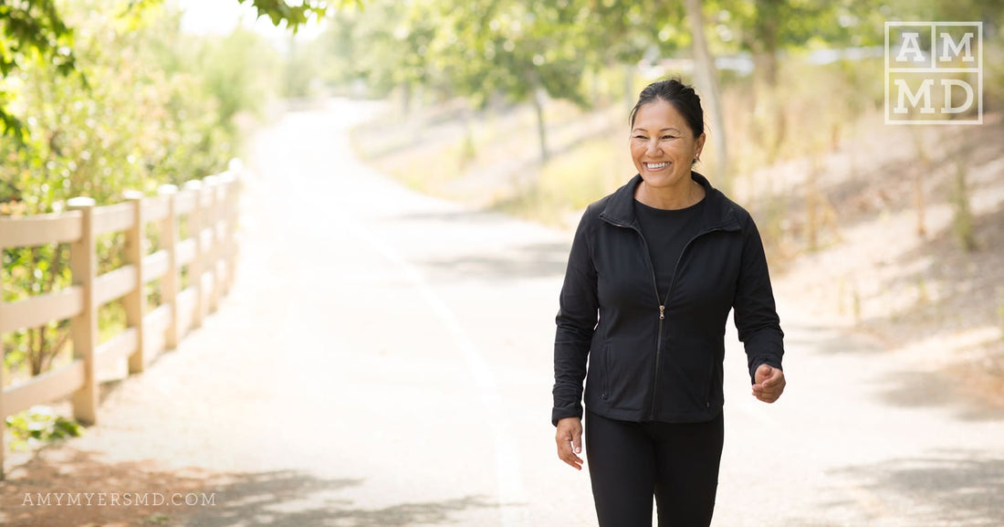 Woman Walking on Country Road - 5 Steps to Take Back Your Health if You Have Hashimoto’s - Amy Myers MD®