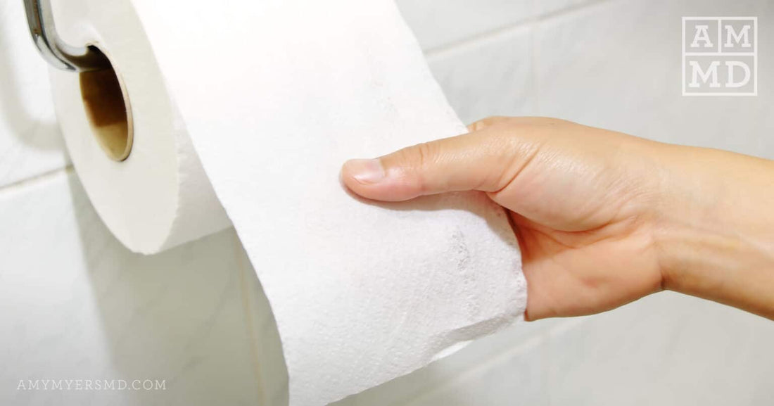 Toilet Paper Roll - The Facts About Laxatives and Constipation - Amy Myers MD®