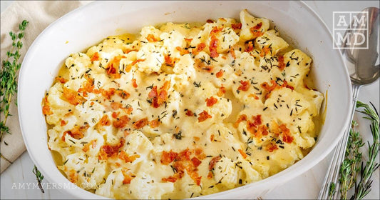 ‘Cheesy’ Cauliflower Bake