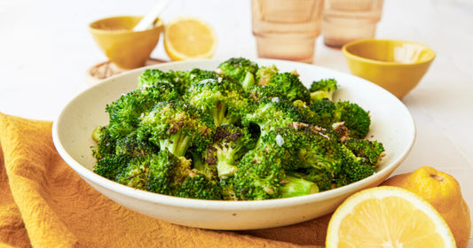 Serving Moroccan Broccoli - Moroccan Spice Broccoli - Amy Myers MD®