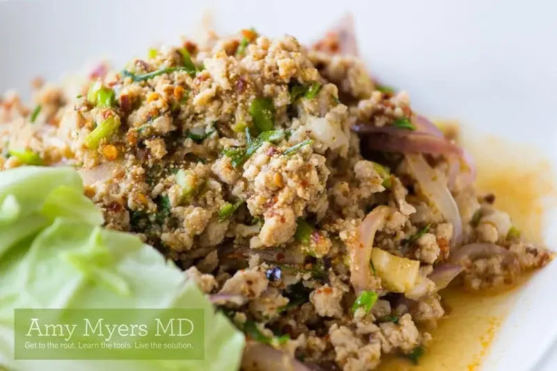 Cilantro Ginger Organic Pork Lettuce Wraps