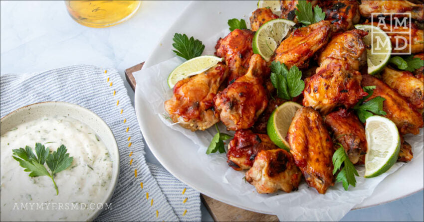 Chicken wings and ranch - AIP Chicken Wings - Amy Myers MD®