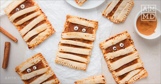 Spooky salted caramel pop tarts - Amy Myers MD®