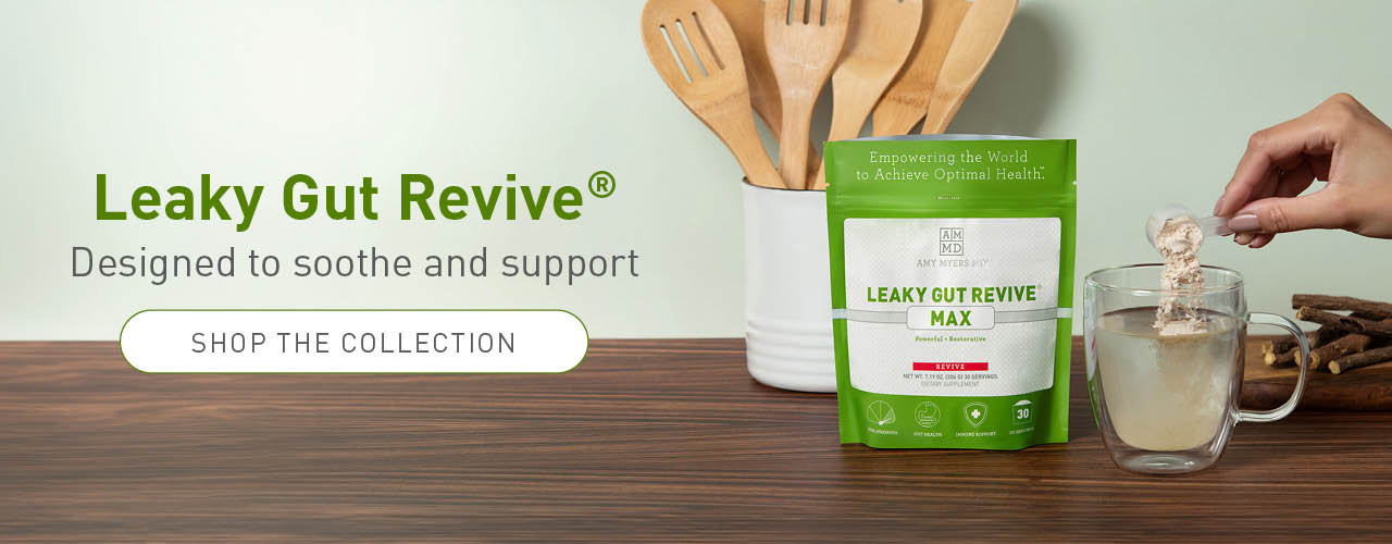 Leaky Gut Revive. Designed to soothe and support. Shop the collection.