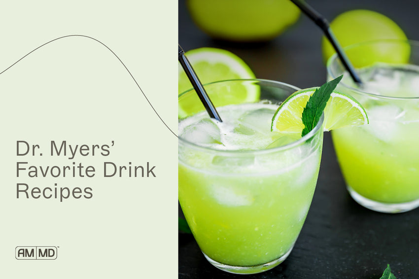 Dr. Myers Favorite Drink Recipes - ebook cover