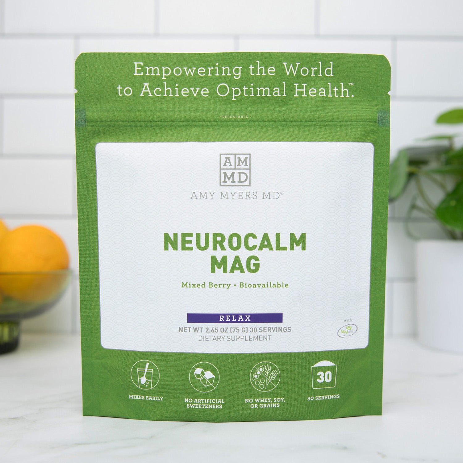 Magnesium Threonate powder sleep supplement - Amy Myers MD®